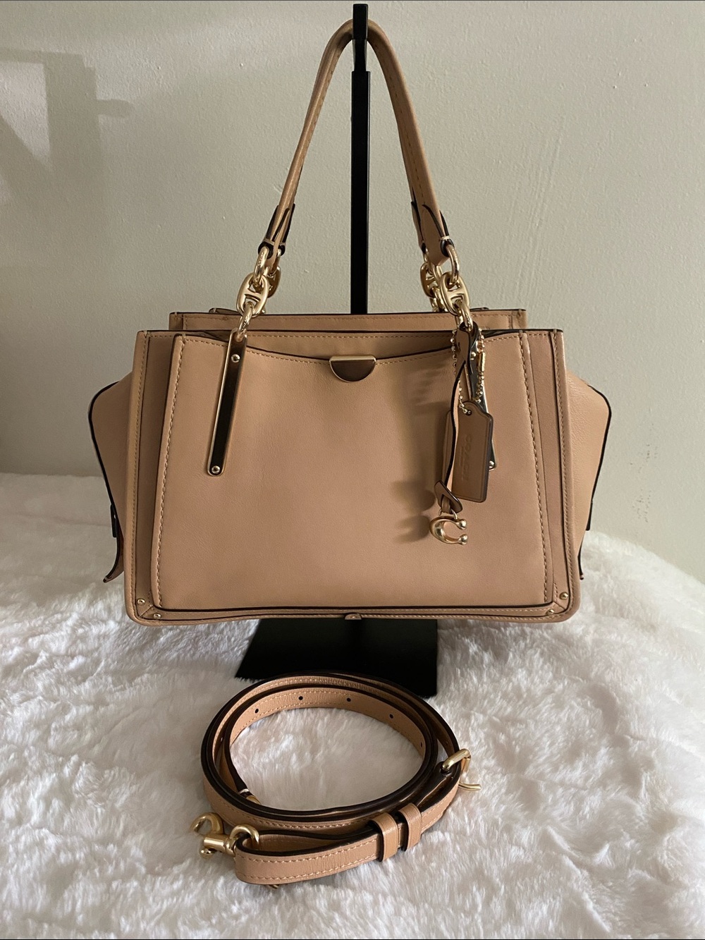 Coach Dreamer in Beechwood Light Gold Leather (30947)